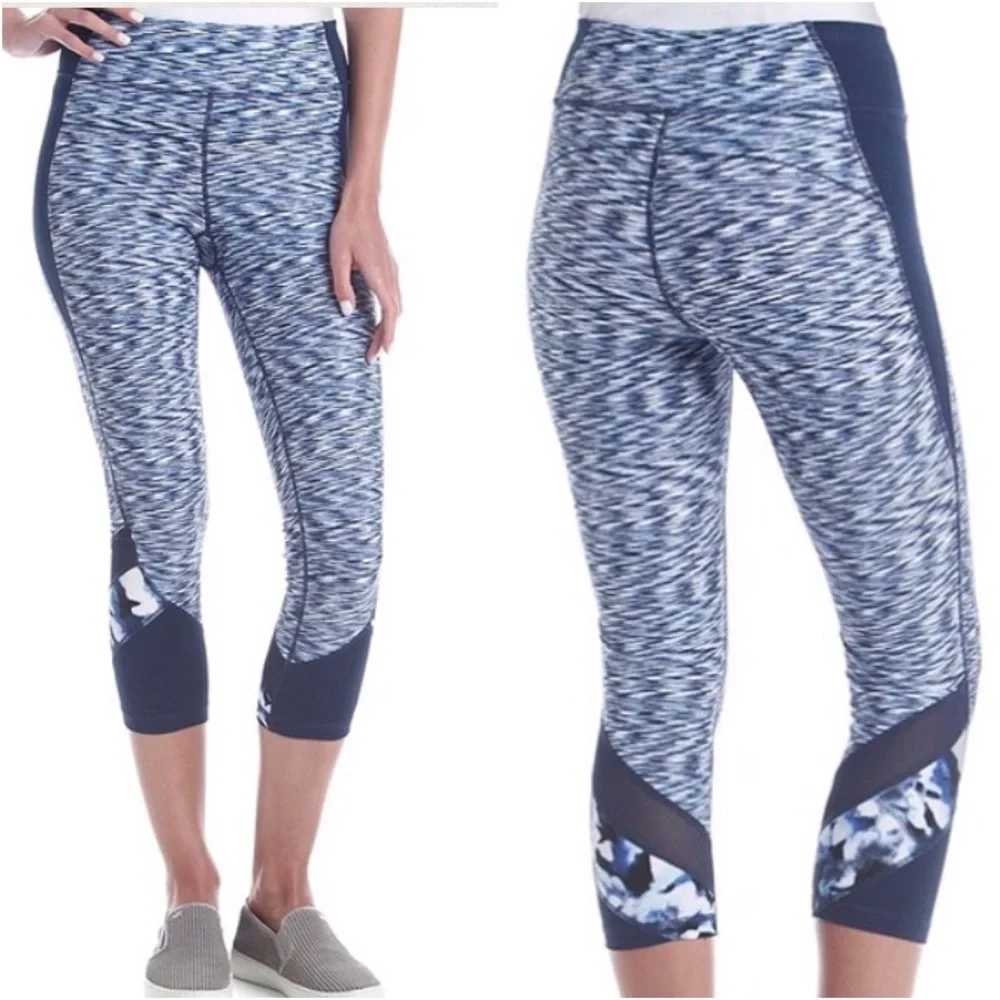 Calvin Klein Blue/White Leggings